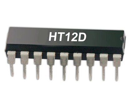 5PCS Hotek HT12D DIP-18 HT-12D IC Remote Decoder Encoder 