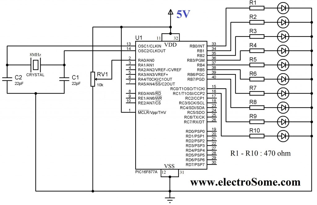 Using Internal ADC Module of PIC Microcontroller