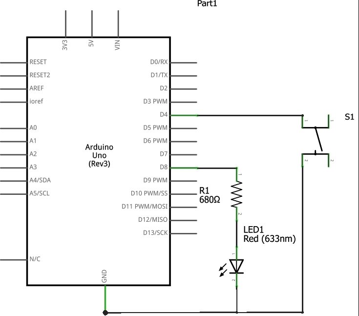 Arduino Button Wiring Diagram from electrosome.com