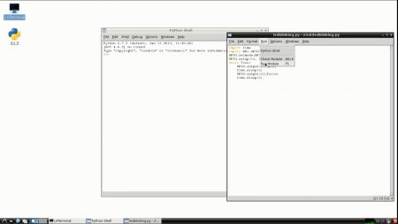LED Blinking using Raspberry Pi - Python Program