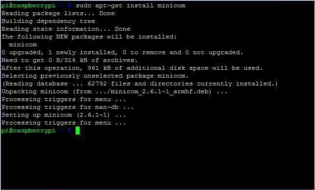 Python serial library install linux