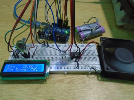 Temperature Controlled Fan using Arduino