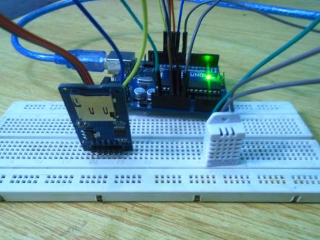 Temperature Data Logger with SD Card