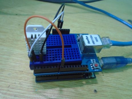 Arduino Based Ethernet WebServer Practical Implementation