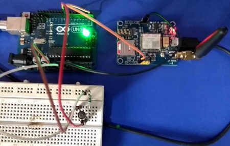 Interfacing GSM Modem with Arduino Uno - Tutorial - Sending SMS