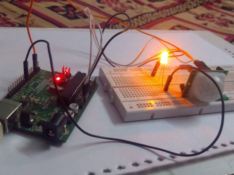 Interfacing PIR Sensor with Arduino - Practical Implementation