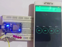 Home Automation using ESP8266 & Blynk App - Practical Implementation