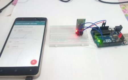 Interfacing HC-05 Bluetooth Module with Arduino Uno