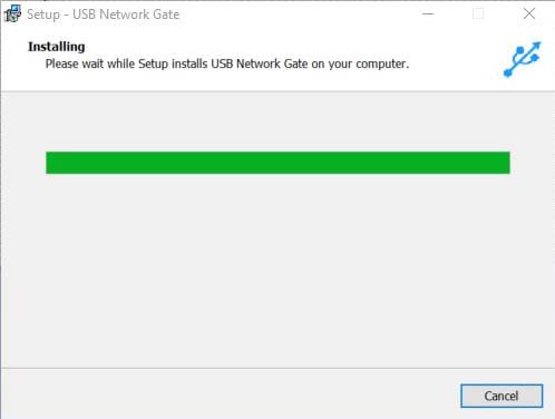 USB Network Gate - Installing